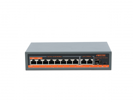 APTEK SG1083P - Switch 8 cổng PoE Gigabit chuyên cho thiết bị PoE, Wi-Fi Gigabit